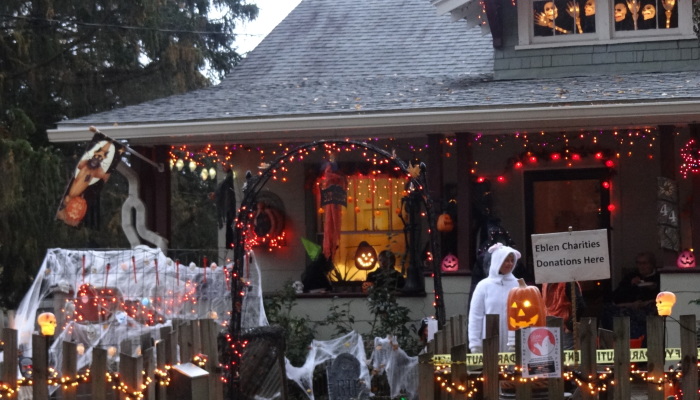 Halloween West Asheville Vermont Ave Trick or Treat F