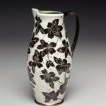 Karen Newgard Pottery Porceline Pitcher #12 Curve Studios River Arts District Asheville