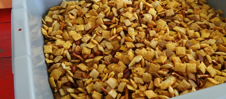 Kathleen's Famous Chex Mix: Double Batch 