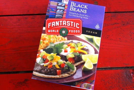 Fantastic World Foods Black Beans as Spicy Black Bean Dip