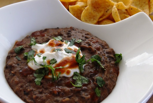 Spicy Black Bean Dip Recipe