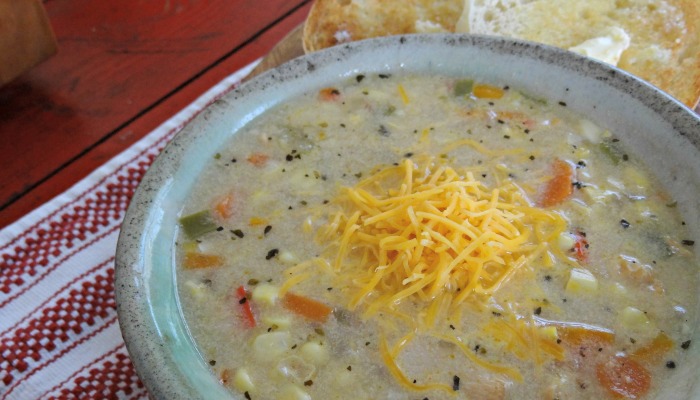 Kathleen's Chicken Corn Chowder Recipe