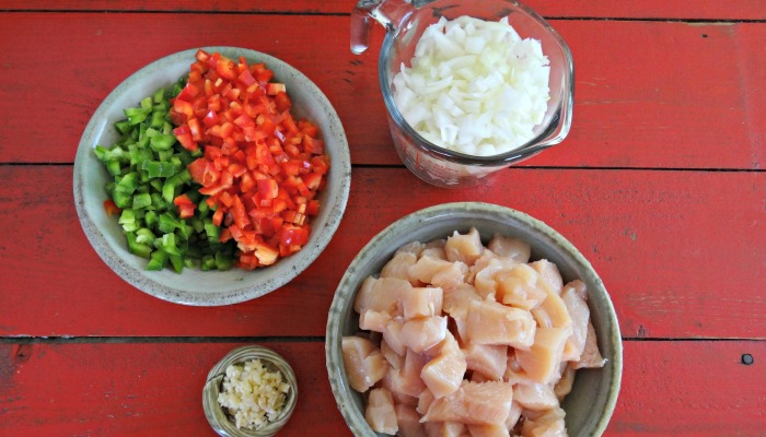 Kathleen's chicken Corn Chowder Ingredients 1