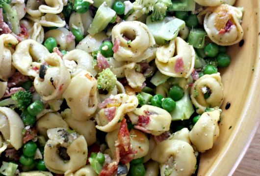 Pesto Tortellini Salad